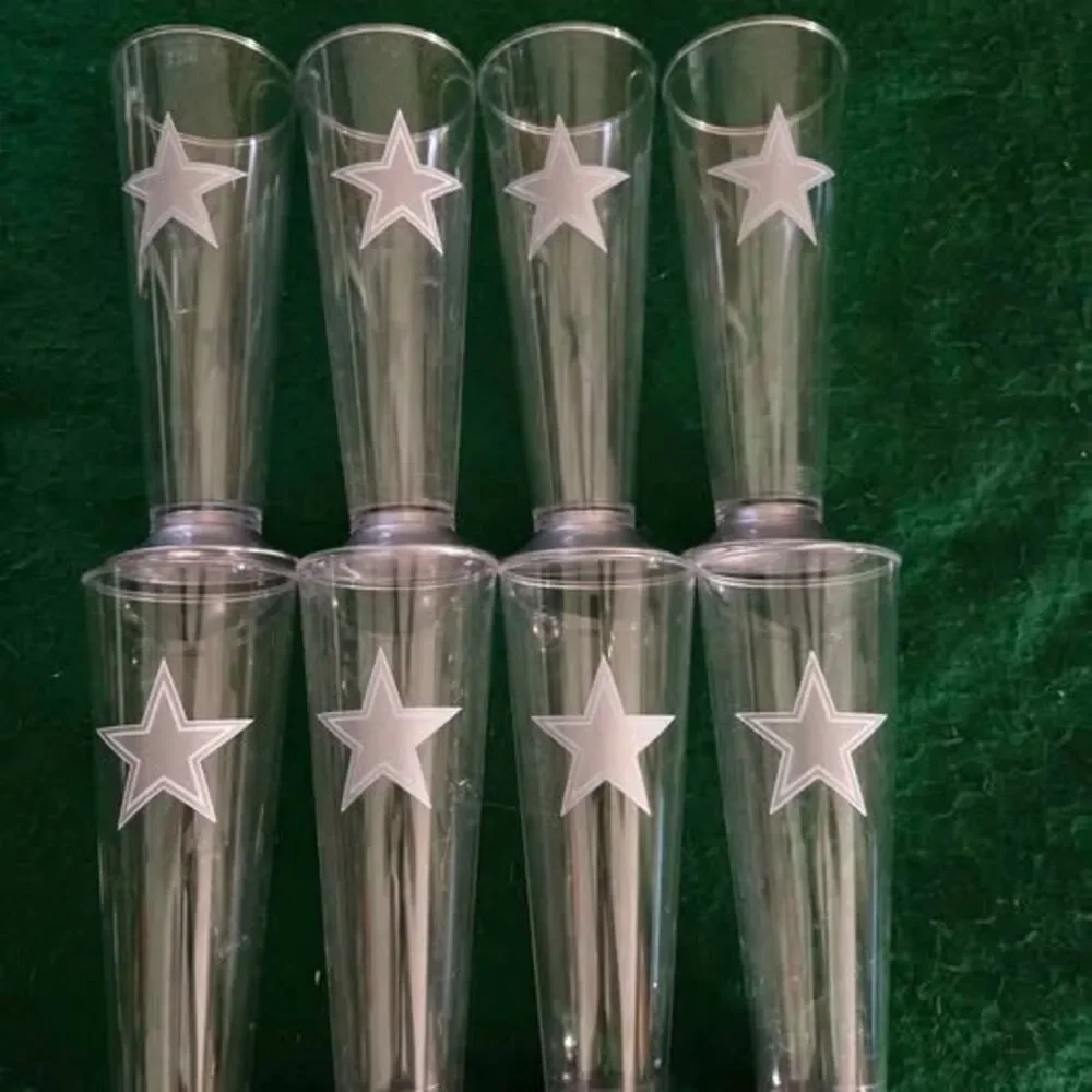 Dallas Cowboys Plastic Pilsner Cups (ST-8)